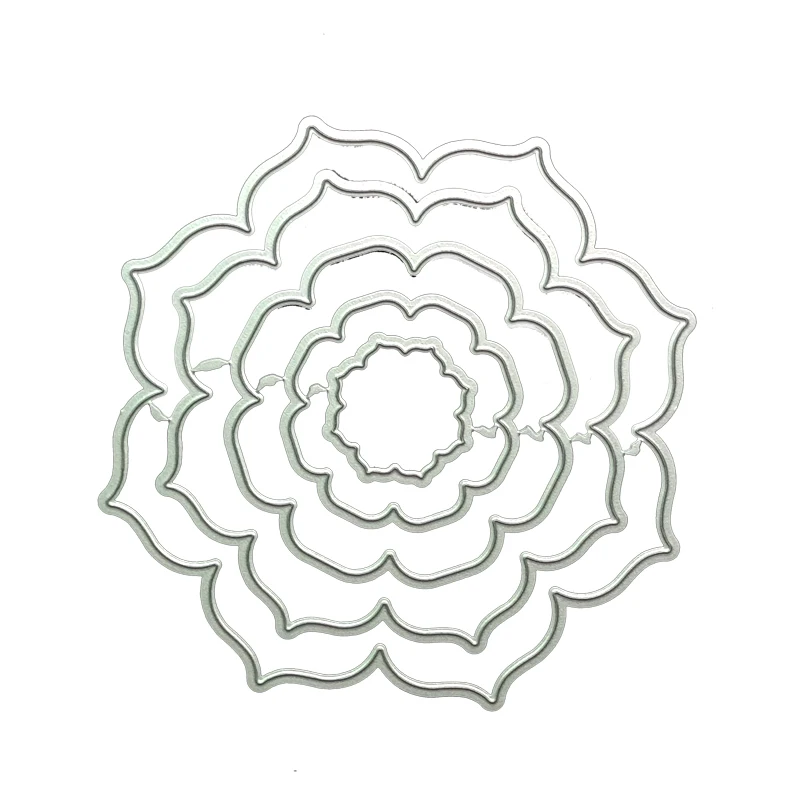 

Metal Cutting Dies For Scrapbooking Flowers Stencils DIY Album Cards Decoration Embossing Folder Die Cuts New