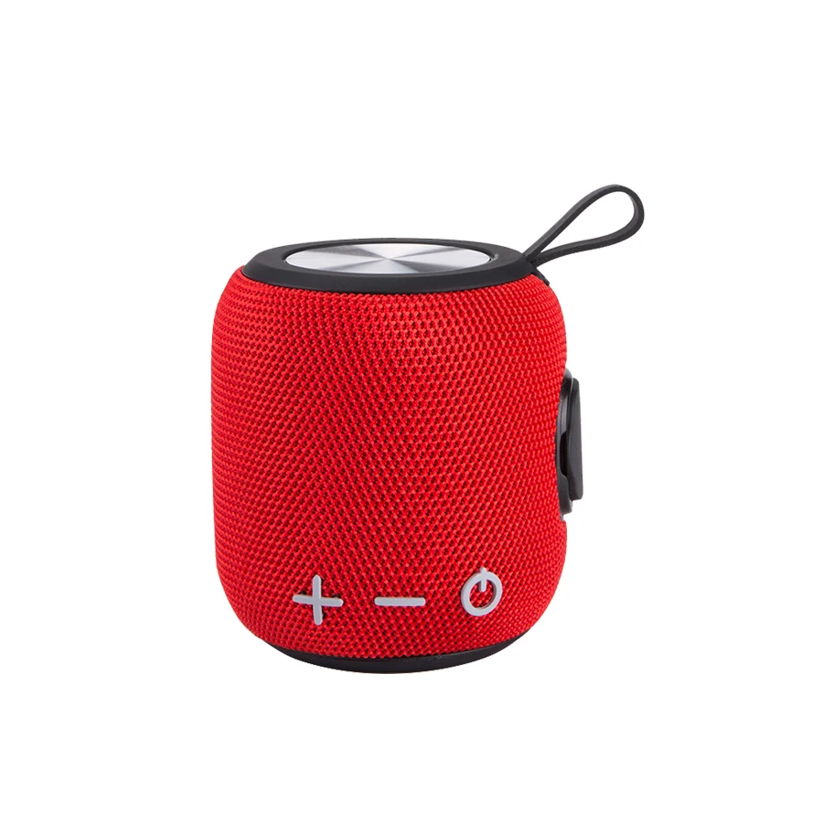 red Портативный Bluetooth динамик Портативный беспроводной громкий динамик звуковая система 5 Вт стерео музыка объемный IPX7 водонепроницаемый открытый динамик - Цвет: red