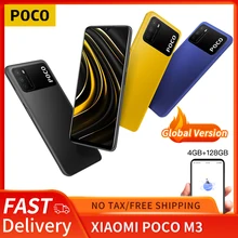 POCO 128GB Xiaomi Smartphone Snapdragon 662 64gb 4gbb LTE/WCDMA/GSM Quick Charge 3.0