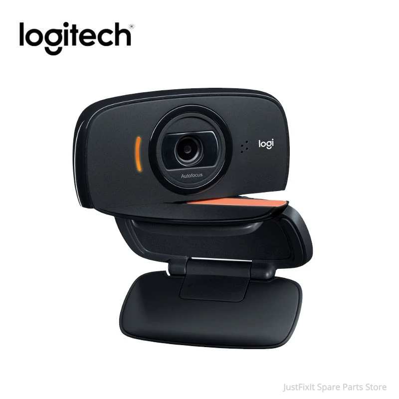 Logitech C525 веб-камера с высокой четкостью Портативный 360 Вращающийся 720p 8 Мега видео