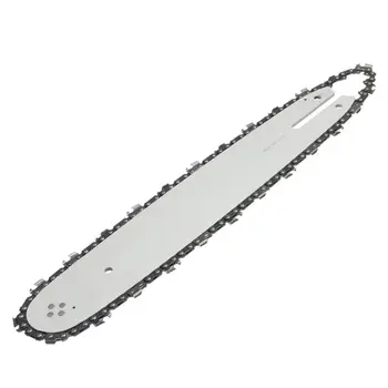 

14 Inch Chainsaw White Guide Bar With Saw Chain 3/8 LP 50 Section Saw Chain