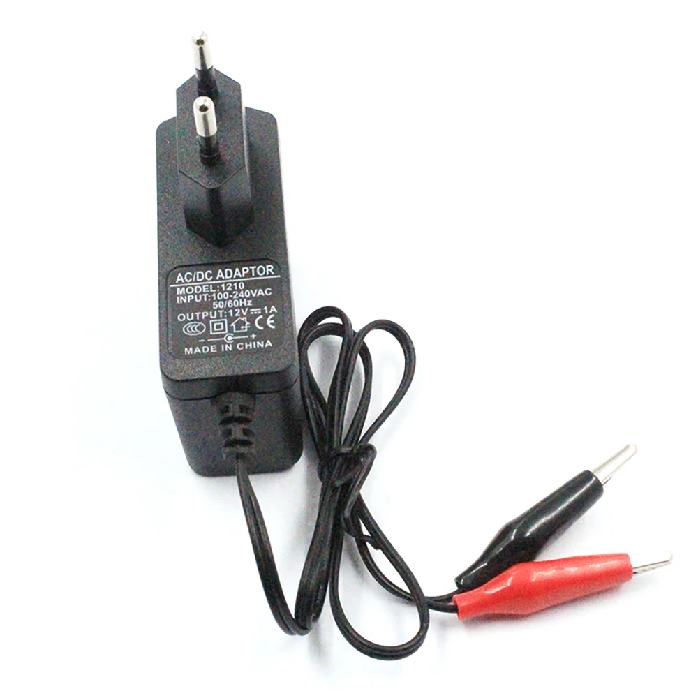 DC 12 V Volt 1A 220V Motor 4ah 7ah 10ah 12ah 20ah Moto 12V1A 1000ma Smart Lead Acid AGM GEL Car Motorcycle Battery power Charger
