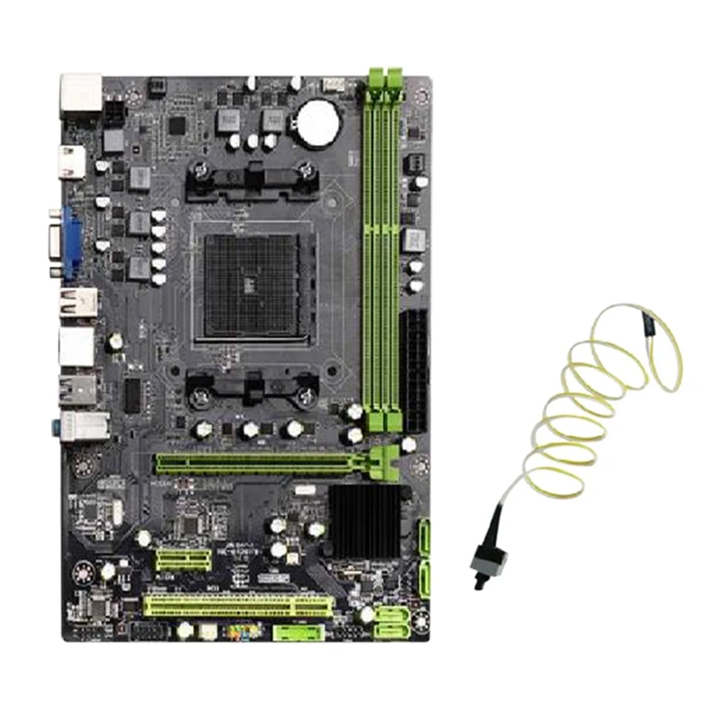 A88 Motherboard for AMD FM2/FM2+Motherboard Support A10-7890K/Athlon2 X4 880K CPU DDR3 with Switch Cable | Компьютеры и офис