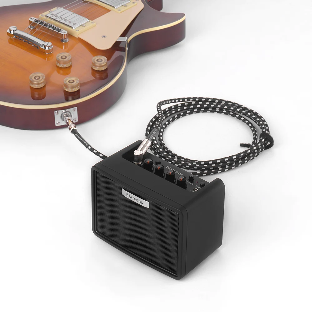 Горячая новинка FGA 3 Мини гитарный усилитель 6 * батарейки AA USB источник питания