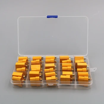 

15 pairs/Box XT 90 90 A Max Quadcopter Multicopter Connectors Bullet Plug RC Lipo Battery xt-90 XT90U For RC Lipo Battery