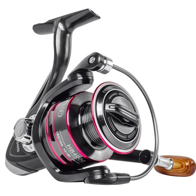 

Spinning Reel HOT SALE 8KG Max Drag All Metal Spool 5.2:1 Gear Ratio High Speed 1000-7000 Pesca Coil Saltwater Fishing Reel