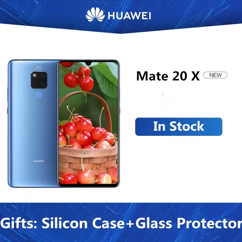 HuaWei Mate 20 смартфон с 5 5-дюймовым дисплеем Kirin 980 Android 9 0 ОЗУ 6 ГБ ПЗУ 7 2 2240 МП 1080X128 |