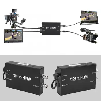 

Seetec STH SDI to HDMI Converter Portable Broadcast Converters US Plug AC100-240V cable converter