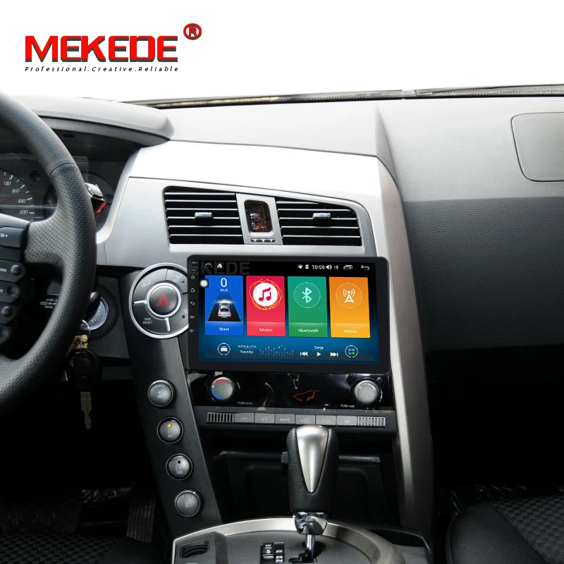 MEKEDE Android 9,0 Автомобильный DVD Радио для Ssang yong Ssangyong Actyon Kyron gps навигация 2 Din экран Радио Аудио мультимедийный плеер