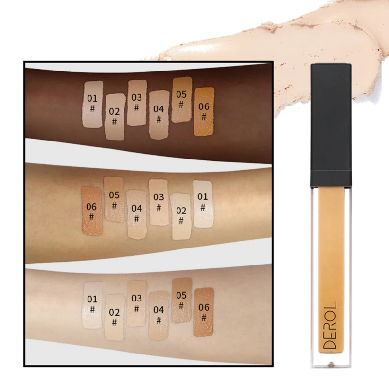 Thin And Light Liquid Foundation Moisturizing Cover Blemishes Even Skin Color Concealer Makeup K1 | Красота и здоровье
