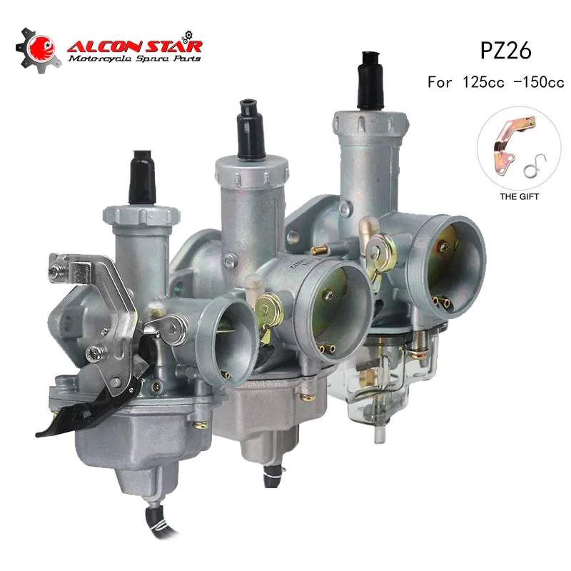 

Карбюратор мотоциклетный Alconstar Carb PZ26 26 мм, нейлоновая коричневая Нижняя крышка для Honda CB125 XL125S TRX250, квадроцикла, мотоцикла-внедорожника