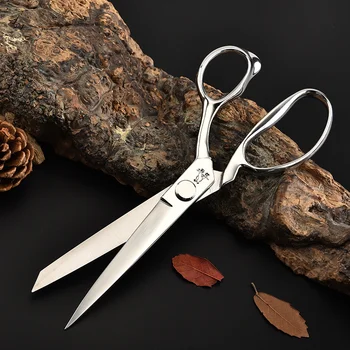

10 Inch Senior Stainless Steel Professional Tailor Scissors Leather Sewing Clothing Embroidery Scissors Sewing Shears Tools