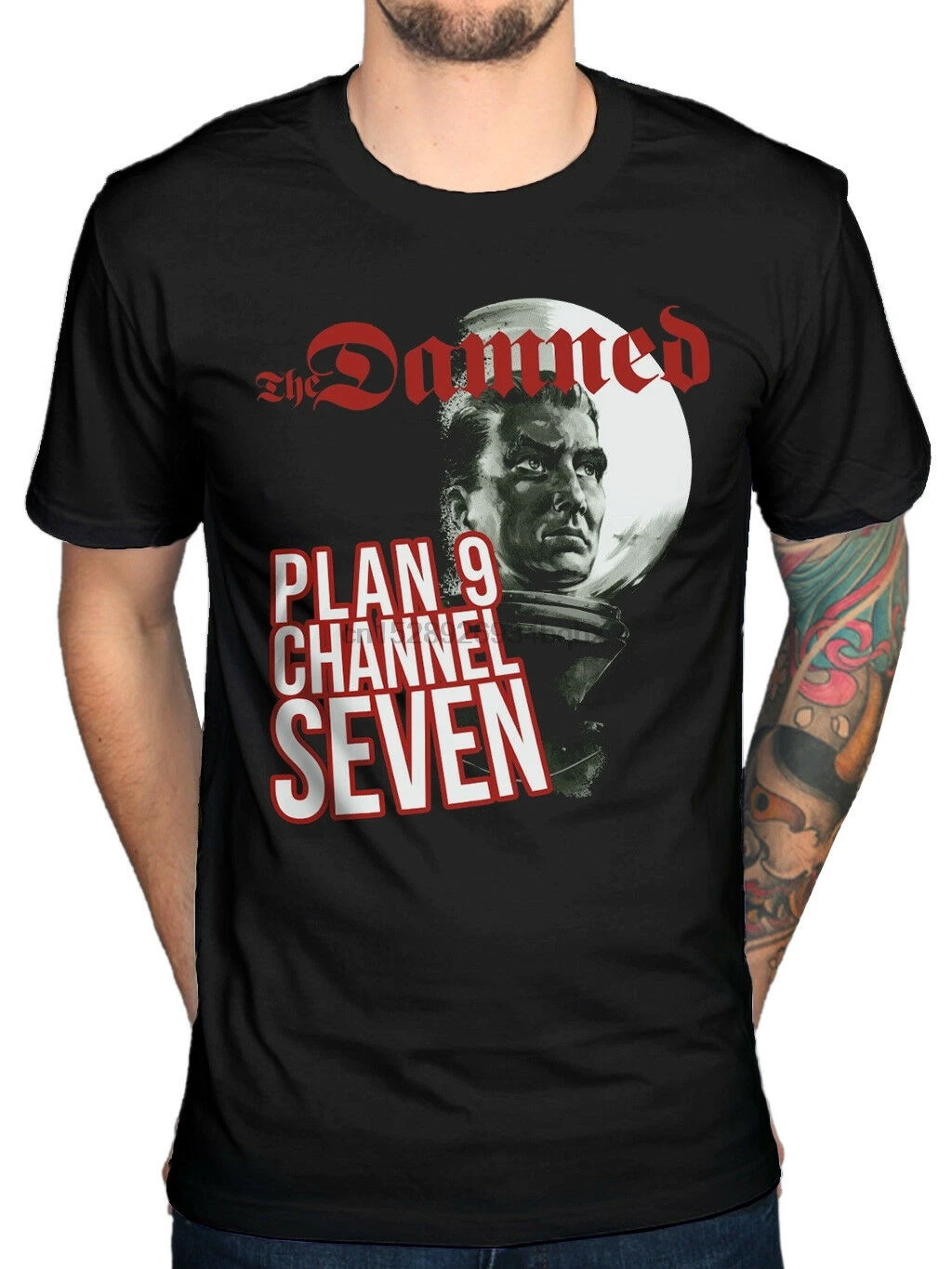 Официальный The Damned Plan 9 Channel 7 футболка аккуратные прекрасные деньги (2) | Мужская