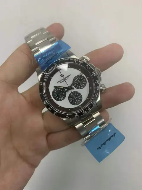 2022 PAGANI DESIGN Luxury Japan VK63 Men Quartz Watches Retro Sports 100M Waterproof Automatic Chronograph Watch Montre Homme 5