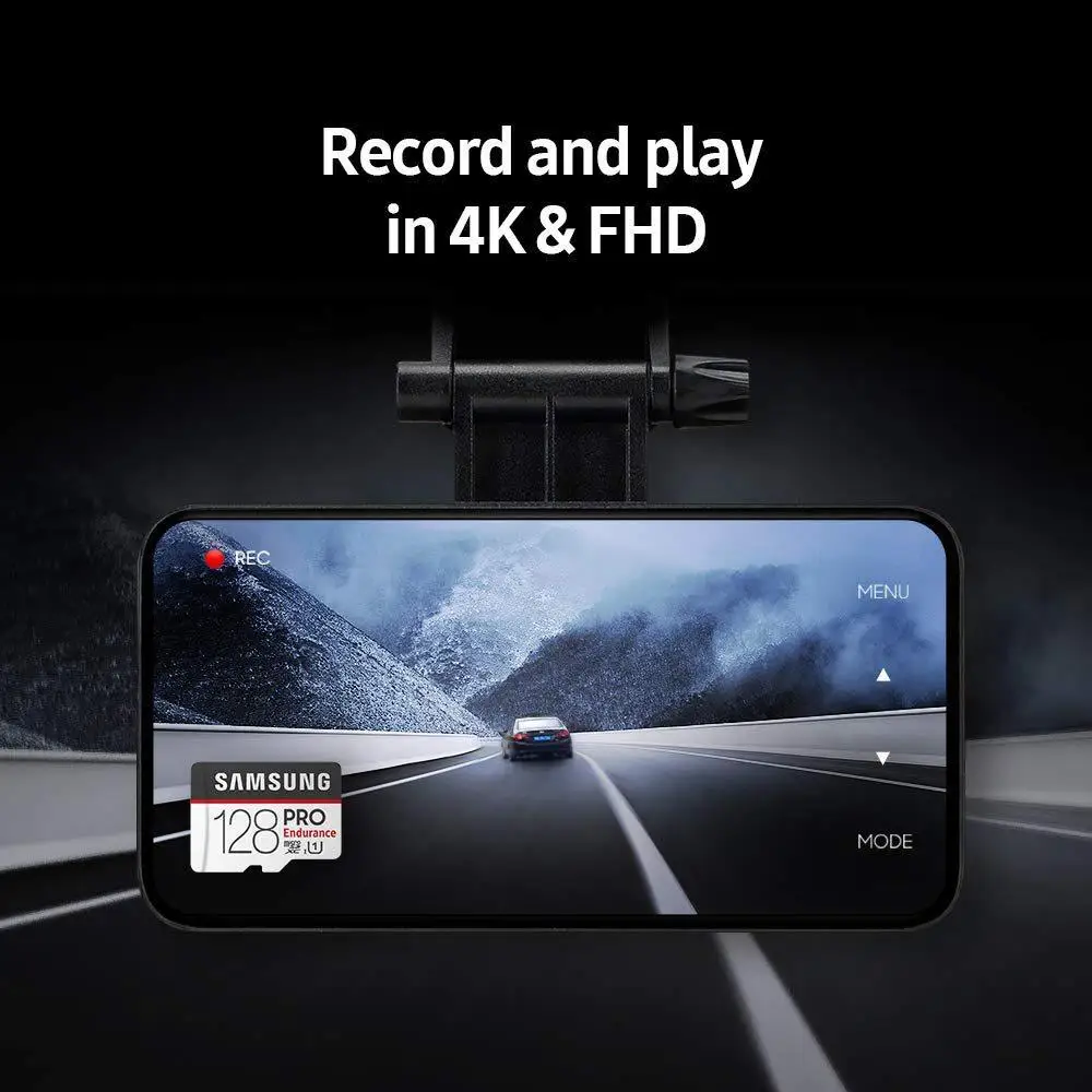 Карта памяти samsung MicroSDHC PRO Endurance 32 Гб 64 Гб 128 Гб класс 10 UHS-1 U1 4K microSDXC microSDHC для телефона