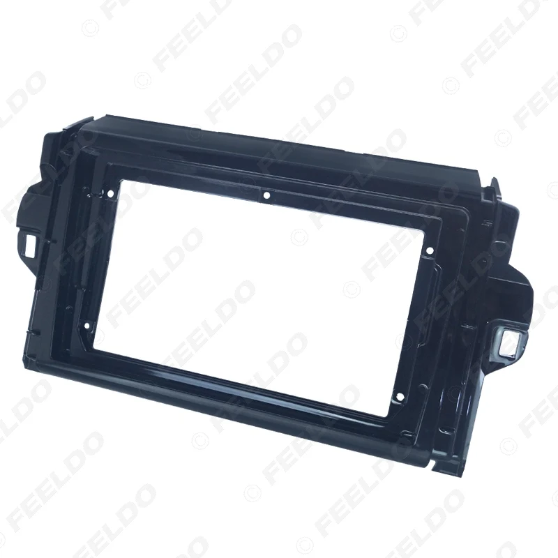 FEELDO Аудиомагнитола 9 дюймов 2DIN фасции Рамка адаптер для Toyota Fortuner+ DVD gps навигация установка тире отделка комплект