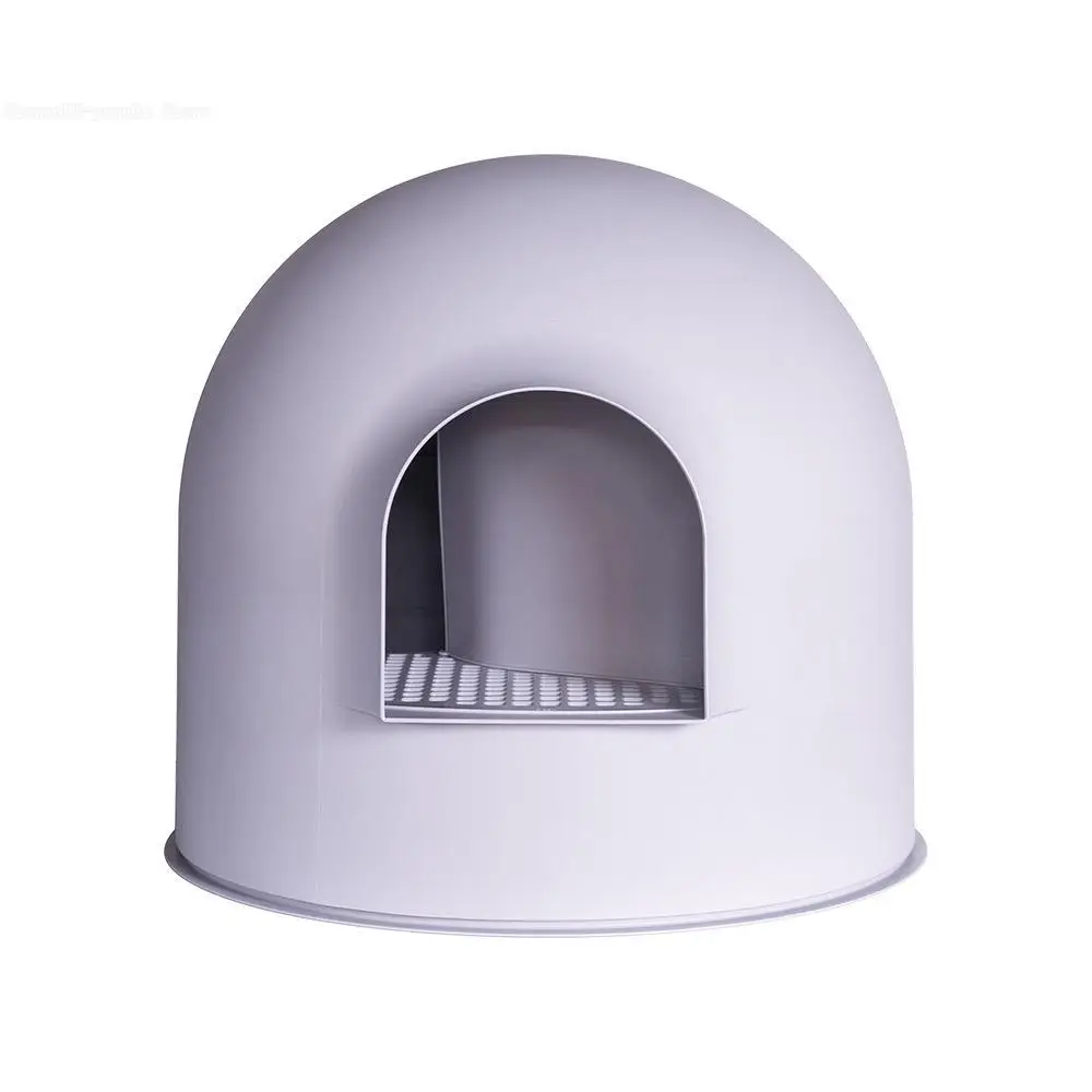 enclosed litter box Single-layer large cat toilet Leakproof corridor Isolated odor Anti-out nontoxic materials - Цвет: 5