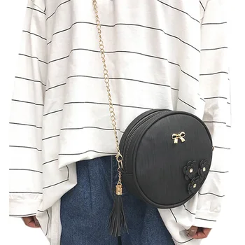 

BEAU-Women Round Sling Bag Shoulder Beg Tangan Korea Bags Handbag