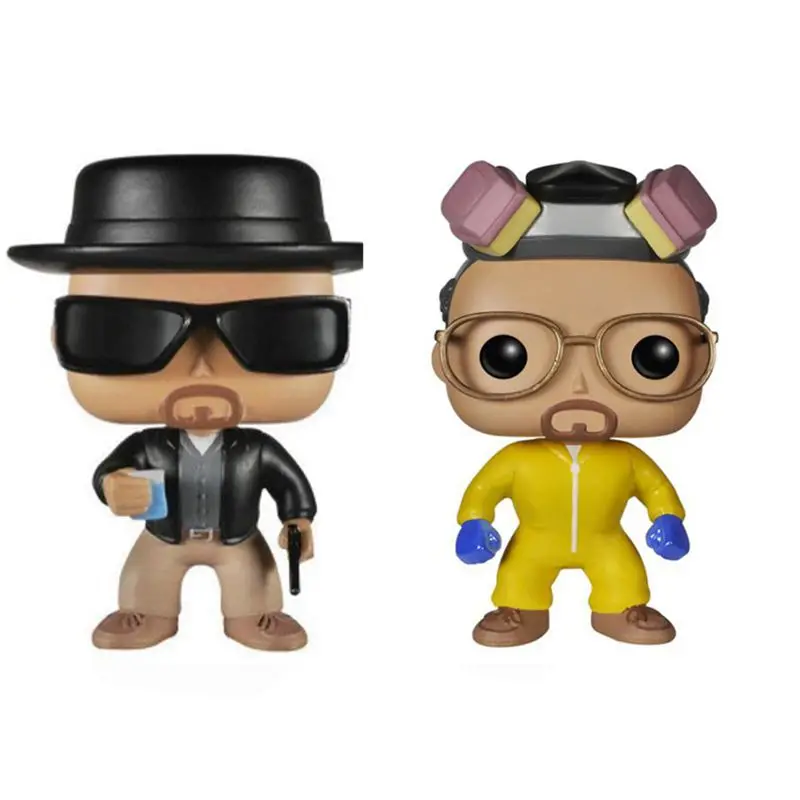 

Funkos Breaking Bad Action Figures Doll Walter White Model POPS Toy