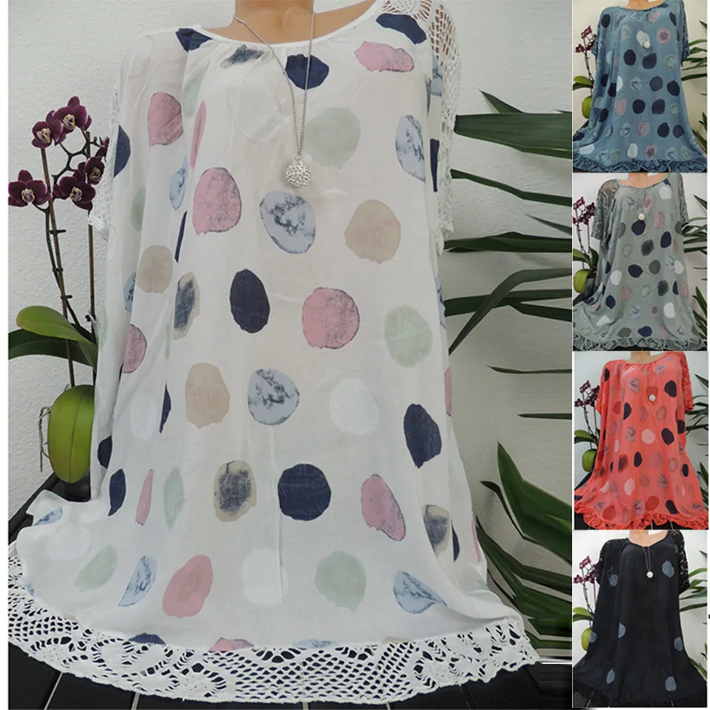 Blusas mujer de moda,, блузка для беременных, рубашка для женщин, с круглым вырезом, с принтом, из кусков, с вырезами, с коротким рукавом, блузка, рубашка, топы