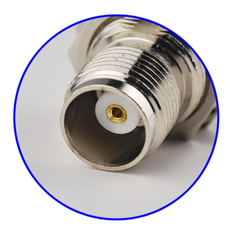 TNC Female Straight Crimp RF Coaxial Connector for RG58 Cable