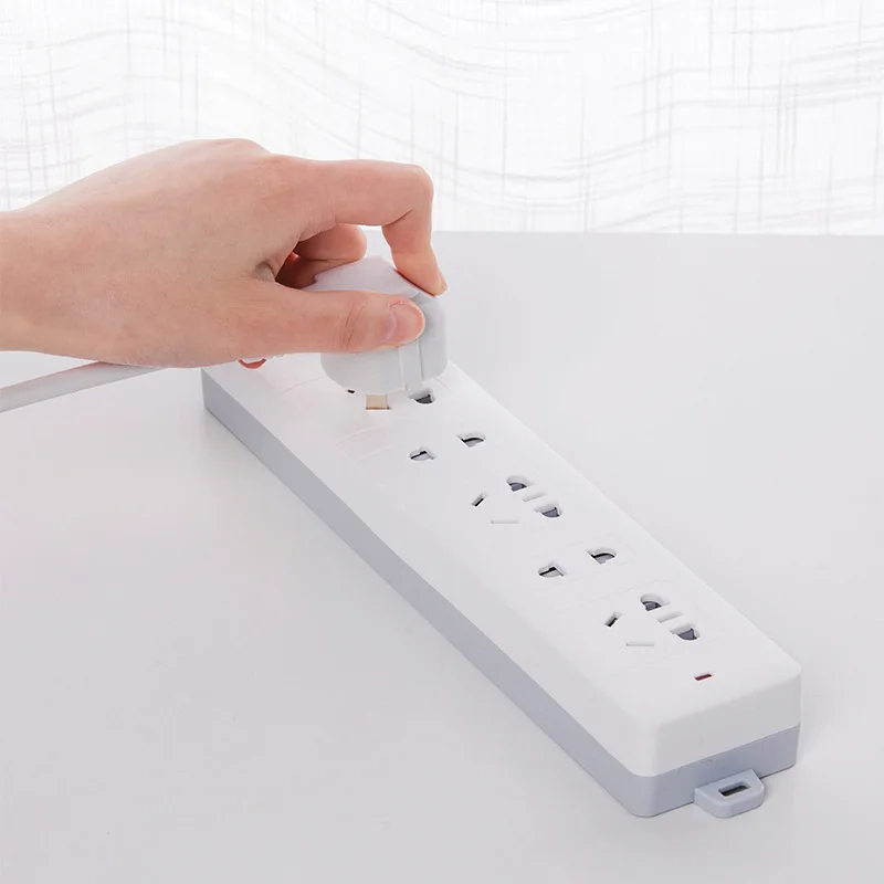 

Deli Power Supply Socket 18211 Outlet Strips 8-Hole 3 M Changan All Anti Electric Shock Power Strip Patch Board Wiring Board