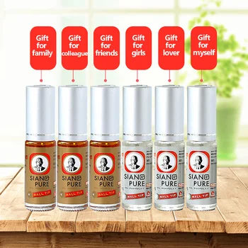 

SIANG PURE balm oil mint Refreshing Influenza Cold Headache Dizziness Muscle Relax painEssential Oil headache relief Fatigue