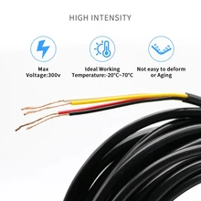 

Jeatone 20M Intercom System 4 Wires Cable Video Surveillance Videocam 4 Wires Cable 4*0.5mm 20Meters