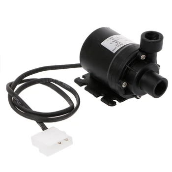 

800L/H 5M DC 12V Solar Brushless Motor Water Circulation Water Pump 1/4" Male Thead Solar Water Pump New 2019