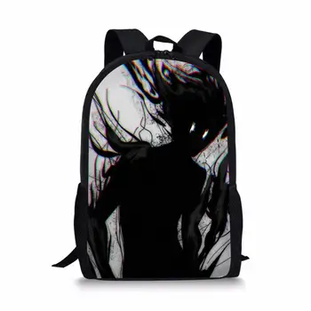 

Customizable horror anime fashion teen schoolbag girls teen boy backpack female men schoolbag college student schoolbag