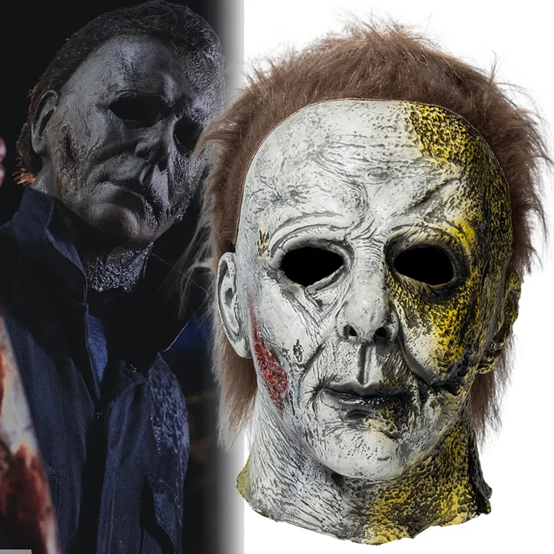 CVVK Хэллоуин убивает фильм косплей маска латексный на все лицо шлем ужас Маскарад