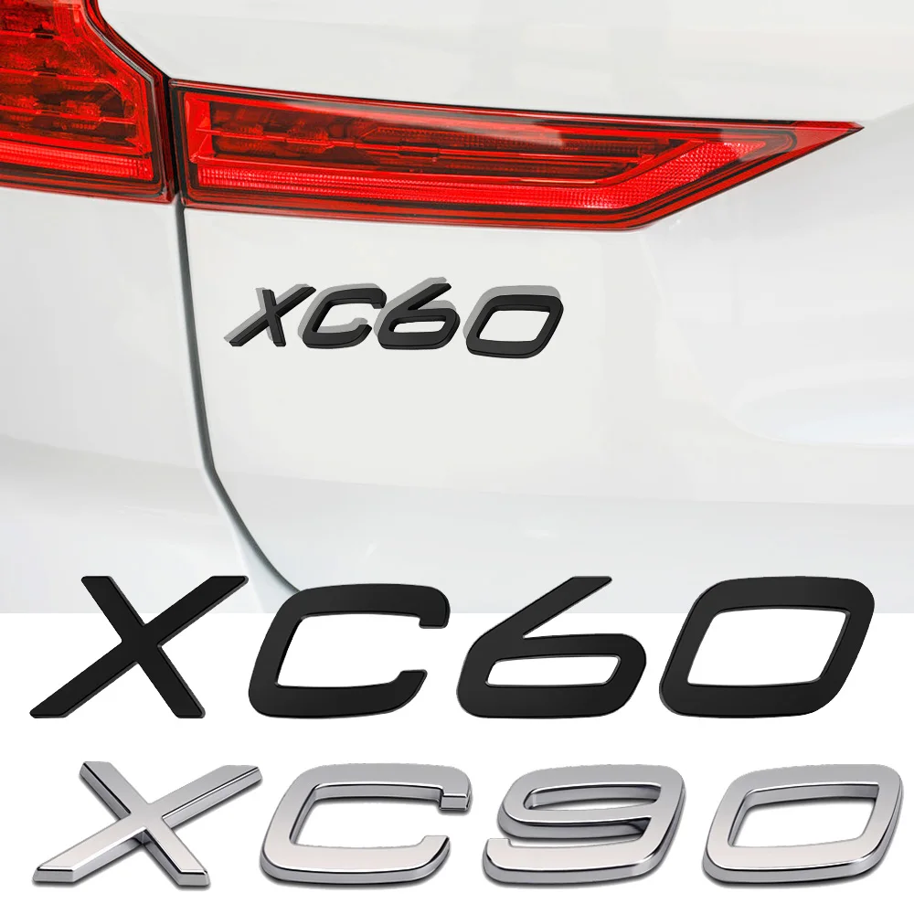 Автомобильный задний багажник XC60 XC90 логотип AWD наклейка для VOLVO цифры буквы