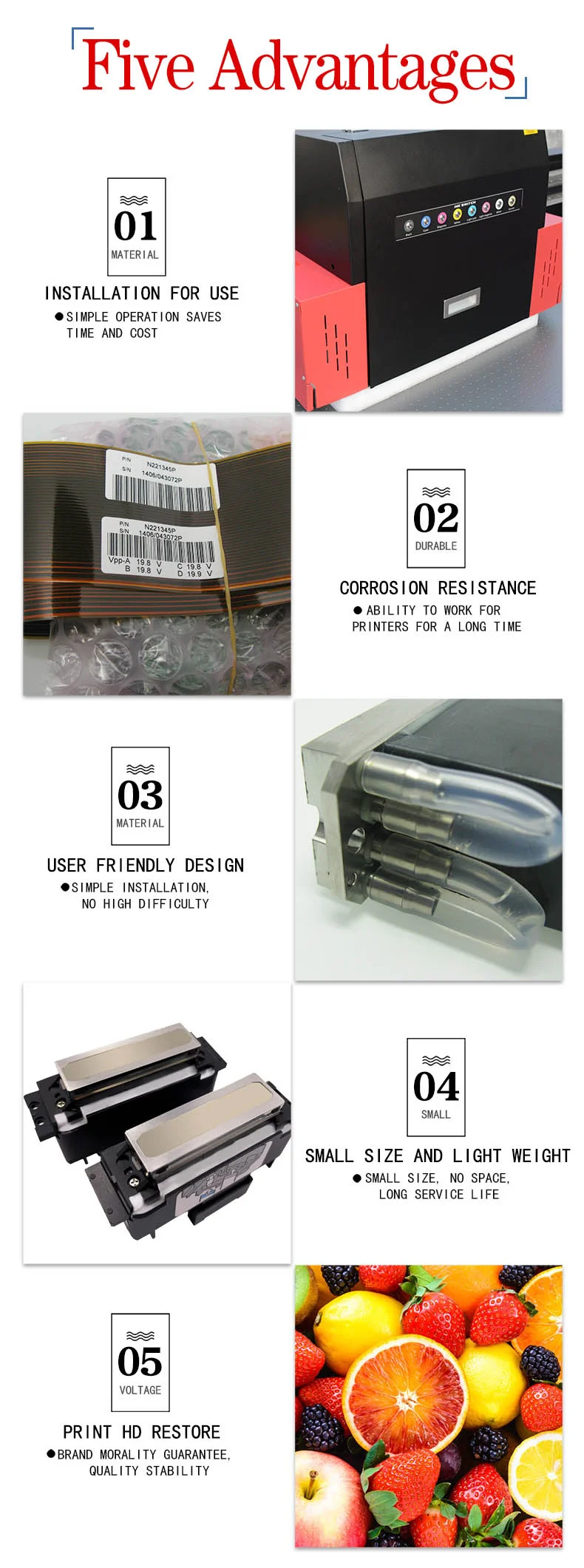 Оригинальные запчасти для принтеров Ricoh GH2220 Печатающая головка для УФ-принтера