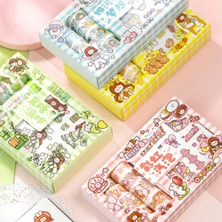 Ensemble de bandes adhésives Washi, étiquette autocollante, masquage, Scrapbooking, bricolage, mignon fille, 20 pièces/boîte 