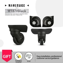 

Luggage Universal Wheel Compatible with Somsomite 06Q Accessories Wheel Boarding Trolley Roller Wheel Aircraft Wheel Silent