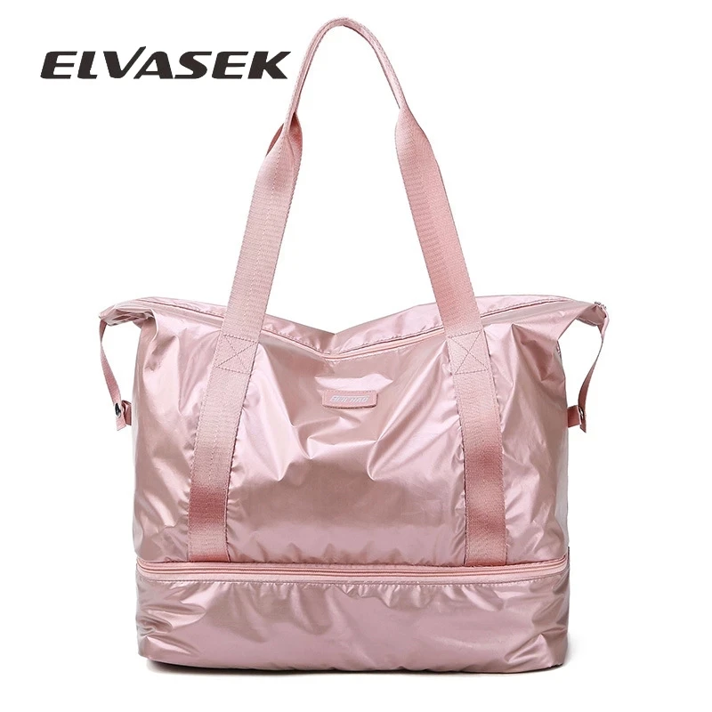 pink gym bag