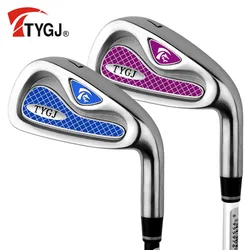 TTYGJ New Golf Club Men's and Women's No. 7 Iron, with Steel or Graphite Shaft for Beginner Korean Style