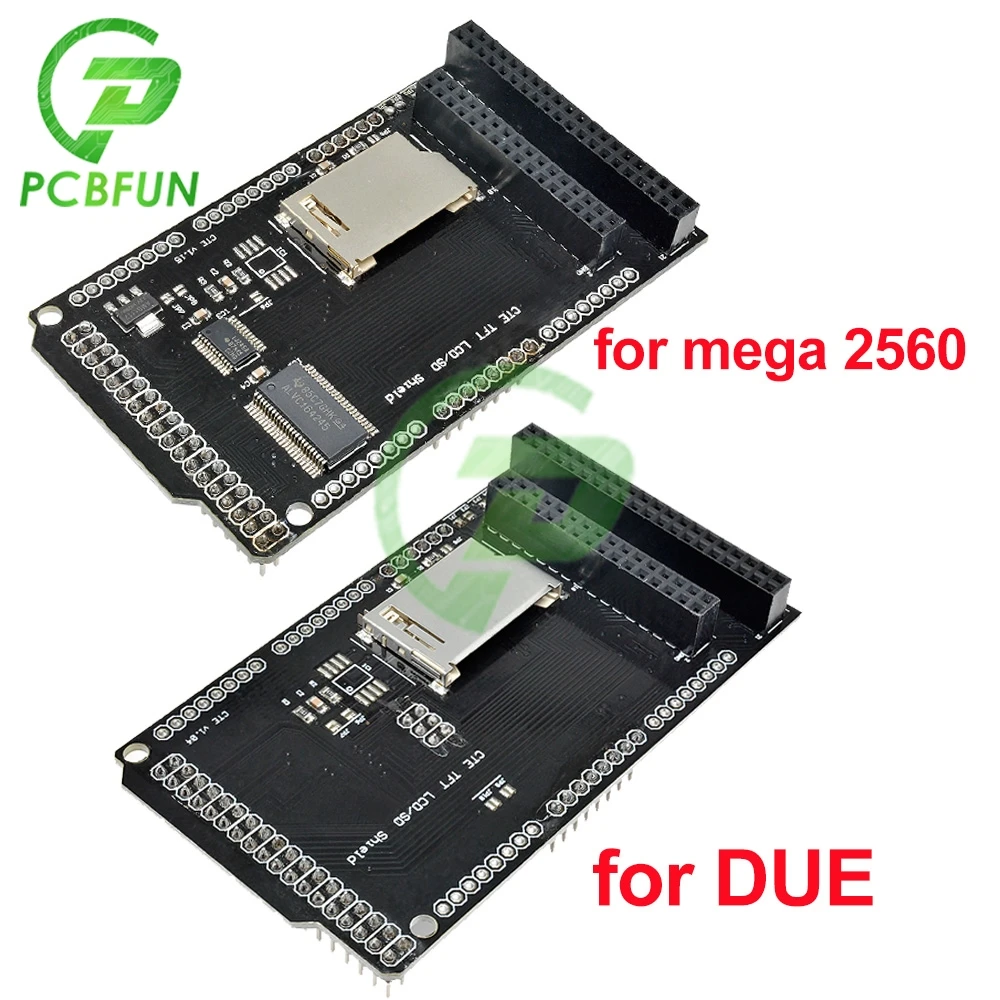 Плата расширения экрана TFT/SD для Arduino Mega 2560/DUE 220x176 320x240 480x320 480x272 800x480 модуль ЖК