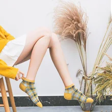 Новые женские носки, хлопковые носки-башмачки