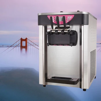 

Automatic desktop soft serve Italian ice cream maker machine