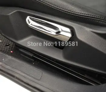 

For VW Golf 7 MK7 2014 2015 2016 ABS Chrome Interior Seat Adjustment Switch Knob Button Cover Trim