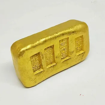 

High-quality antique gold ingot (film and television props) section B 02