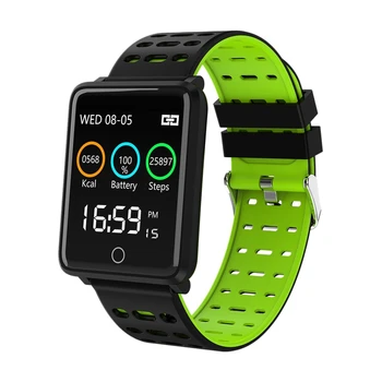 

F3 Smart Bracelet 1.44Inch Color Screen Heart Rate Blood Pressure Monitoring Gps Track Movement Ip68 Waterproof Health Smart W