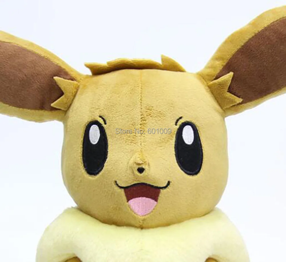 EMS 10/лот сидя Eevee 30 см плюшевые куклы мягкие животные мультфильм лучшие подарки