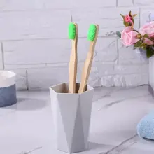 Экологически чистая зубная щетка из натурального бамбука, органайзер, бамбуковая трубка, безопасная Гигиеническая защита окружающей среды, контейнер для путешествий