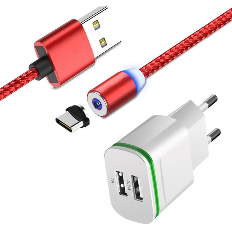For Huawei P20 lite P30 P40 9X Honor 20 30 Phone Charger OUKITEL C17 Pro Magnetic Type C usb Charge Cable Samsung A50 HTC 10 | Мобильные