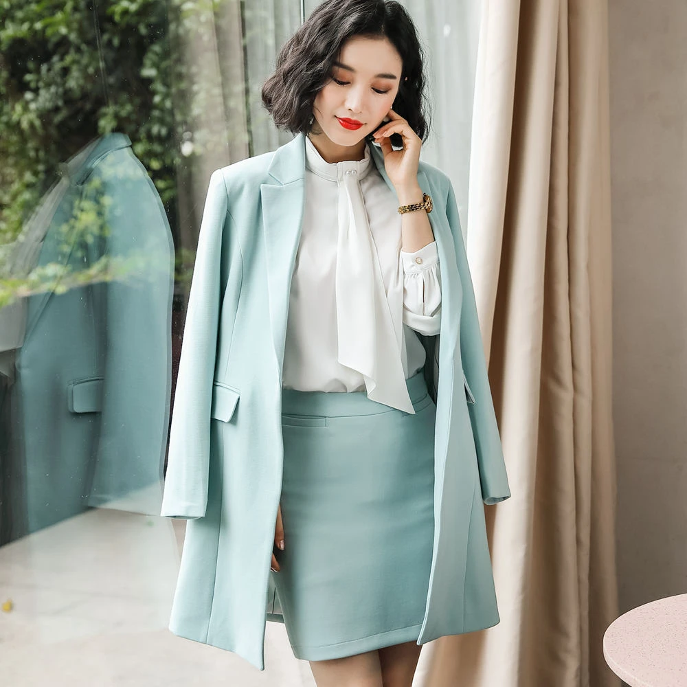 Two piece blazer skirt set Clearance