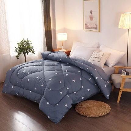 Gewoon overlopen baden Renderen 100% Wit Microfiber Winter Dekbed Trooster Polyester Deken Dekbed Vullen  Met Katoenen Hoes Twin Queen King Size|Dekbedden| - AliExpress