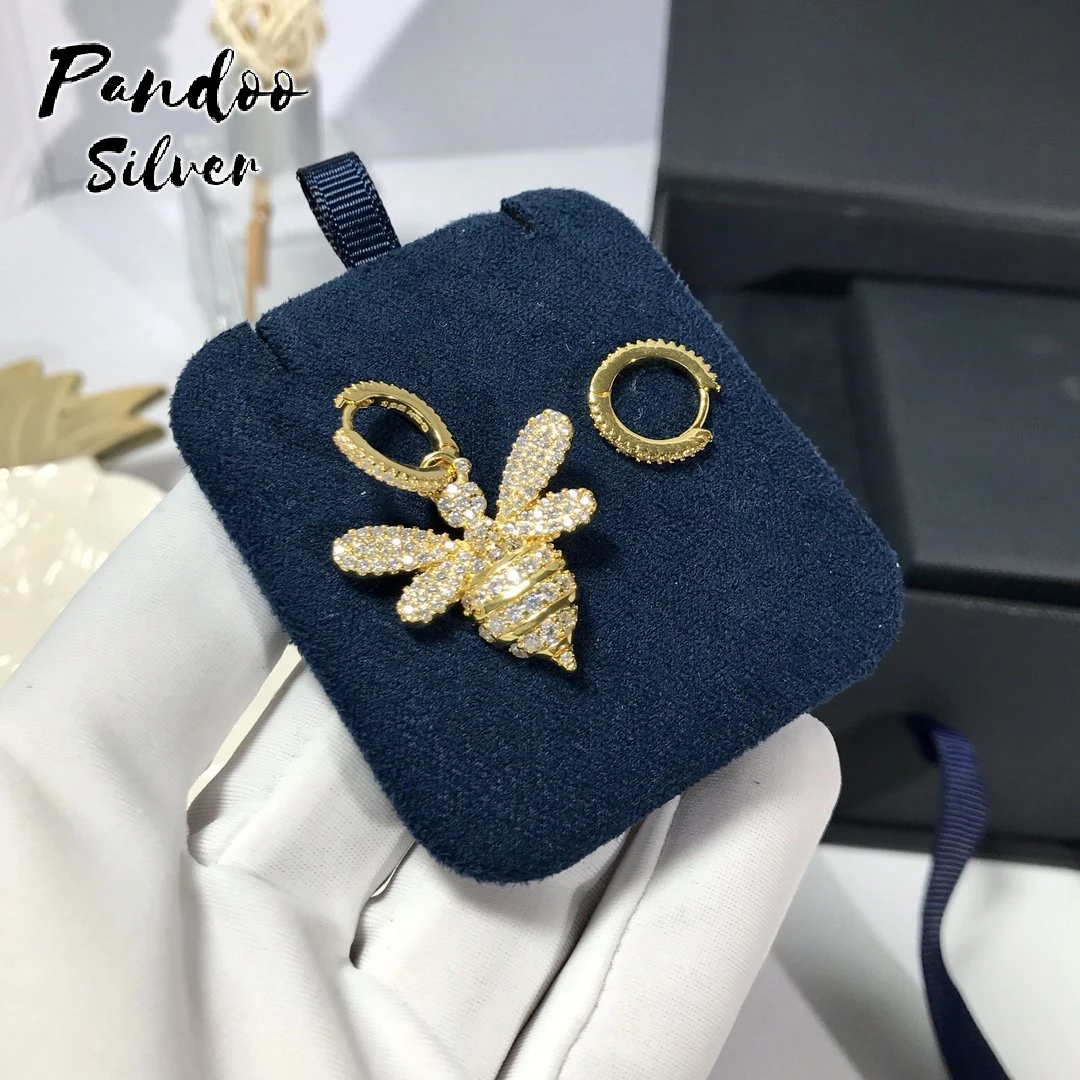 Модные очаровательные оригинальные серьги из стерлингового серебра 1:1