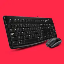 USB Проводная клавиатура с 104 клавишами, оптическая мышь 1000 dpi, комплект